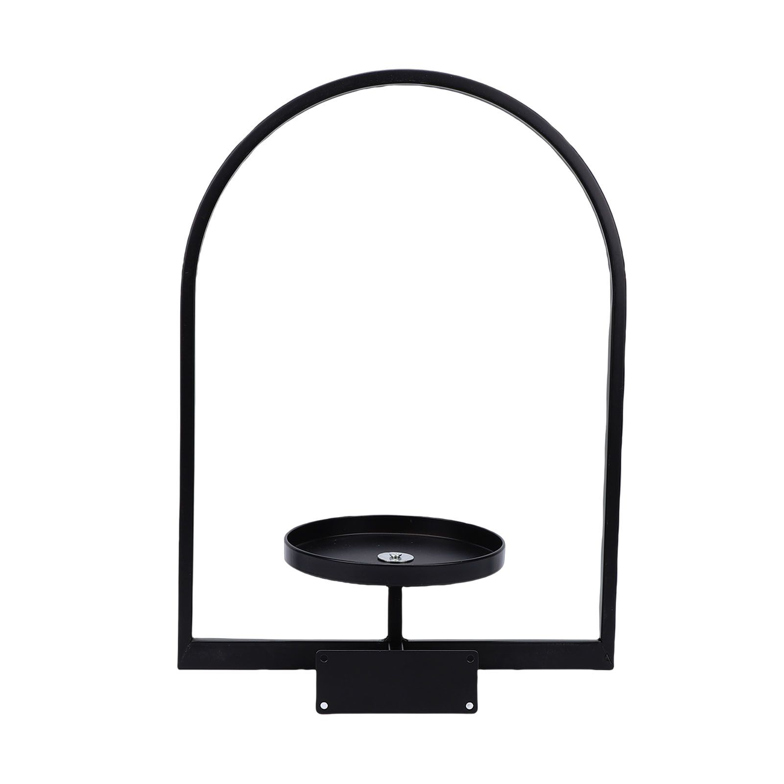 Wall Plant Holder Sturdy Iron Decorative Picture Frame Wall Flower Pot Stand view 12