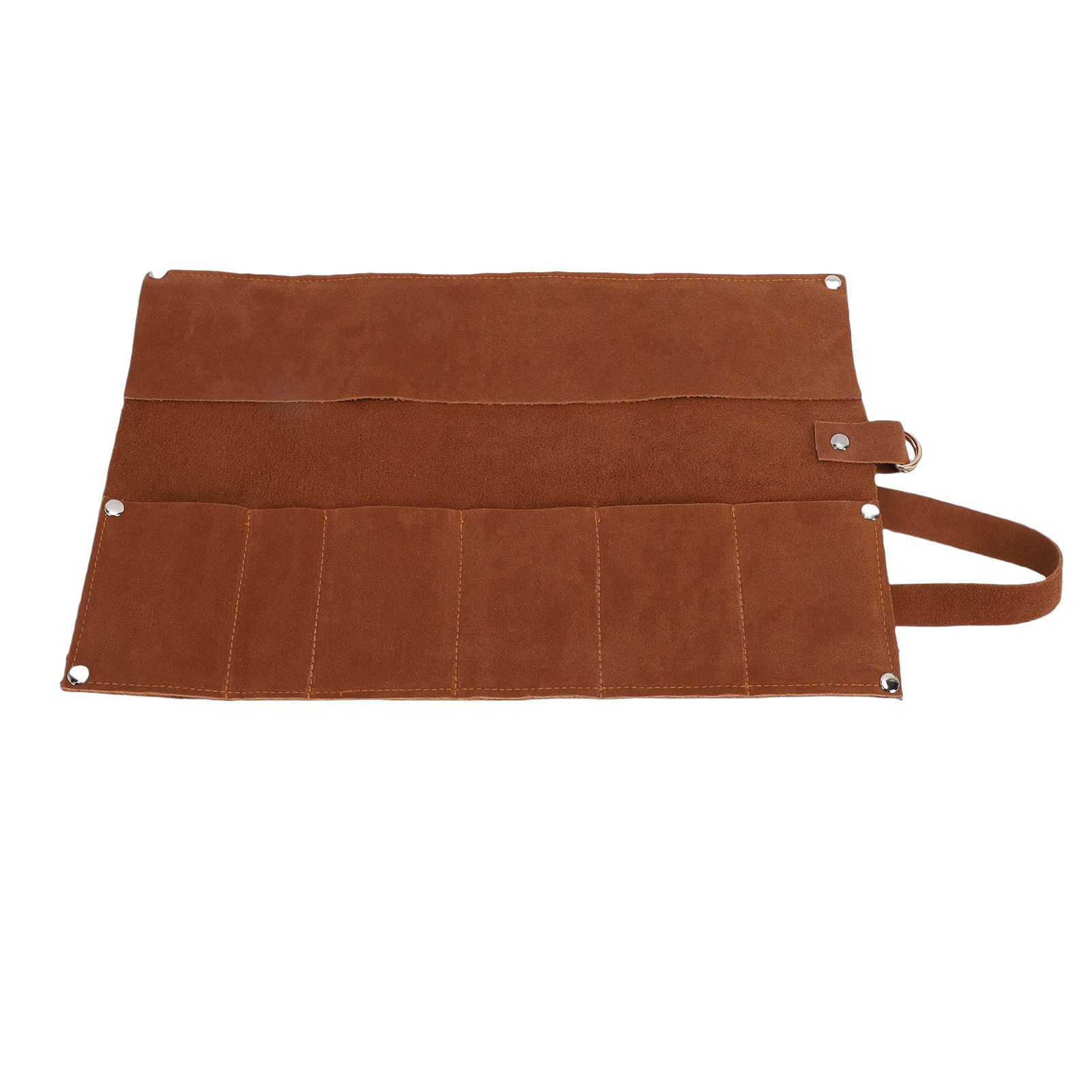 Bonsai Tool Roll Bag Multifunctional Tool Bag Pouch Lightweight Cowhide for