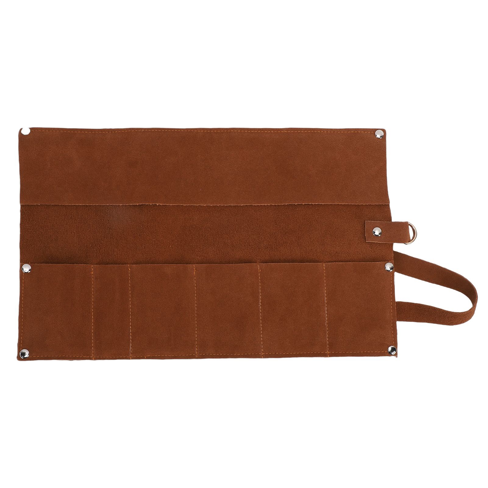 Bonsai Tool Roll Bag Multifunctional Tool Bag Pouch Lightweight Cowhide for view 3