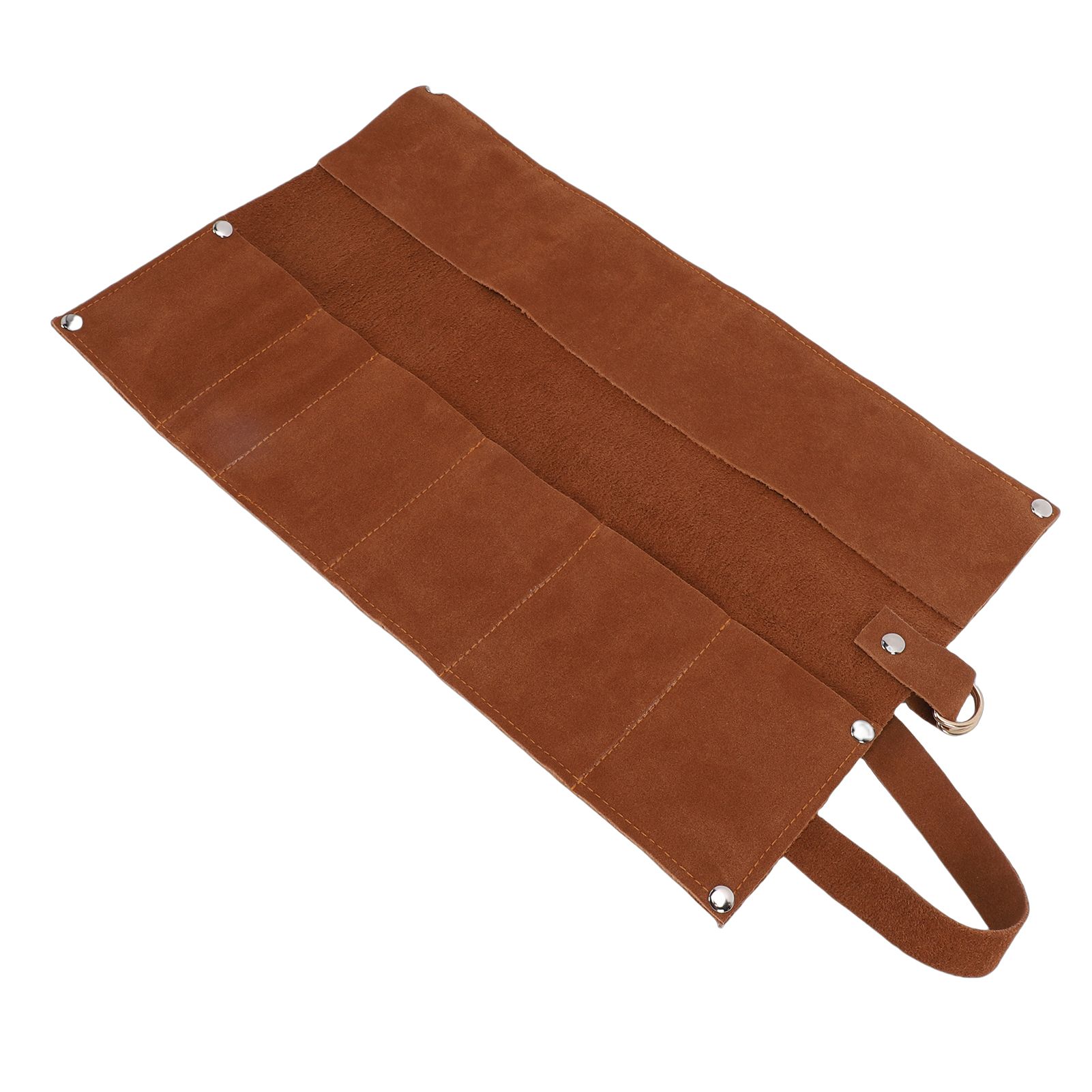 Bonsai Tool Roll Bag Multifunctional Tool Bag Pouch Lightweight Cowhide for view 6
