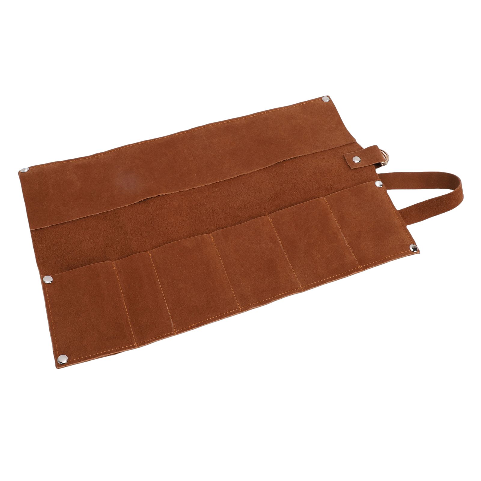 Bonsai Tool Roll Bag Multifunctional Tool Bag Pouch Lightweight Cowhide for view 8