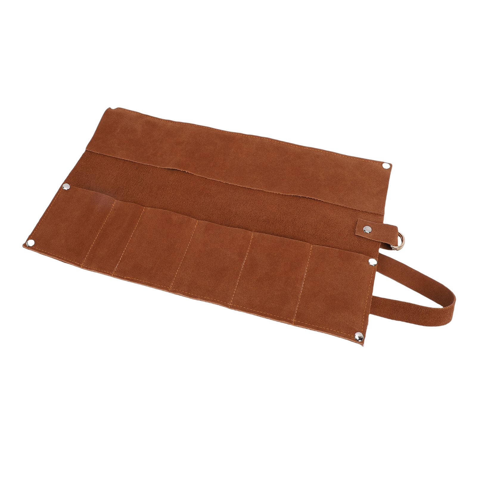 Bonsai Tool Roll Bag Multifunctional Tool Bag Pouch Lightweight Cowhide for view 9