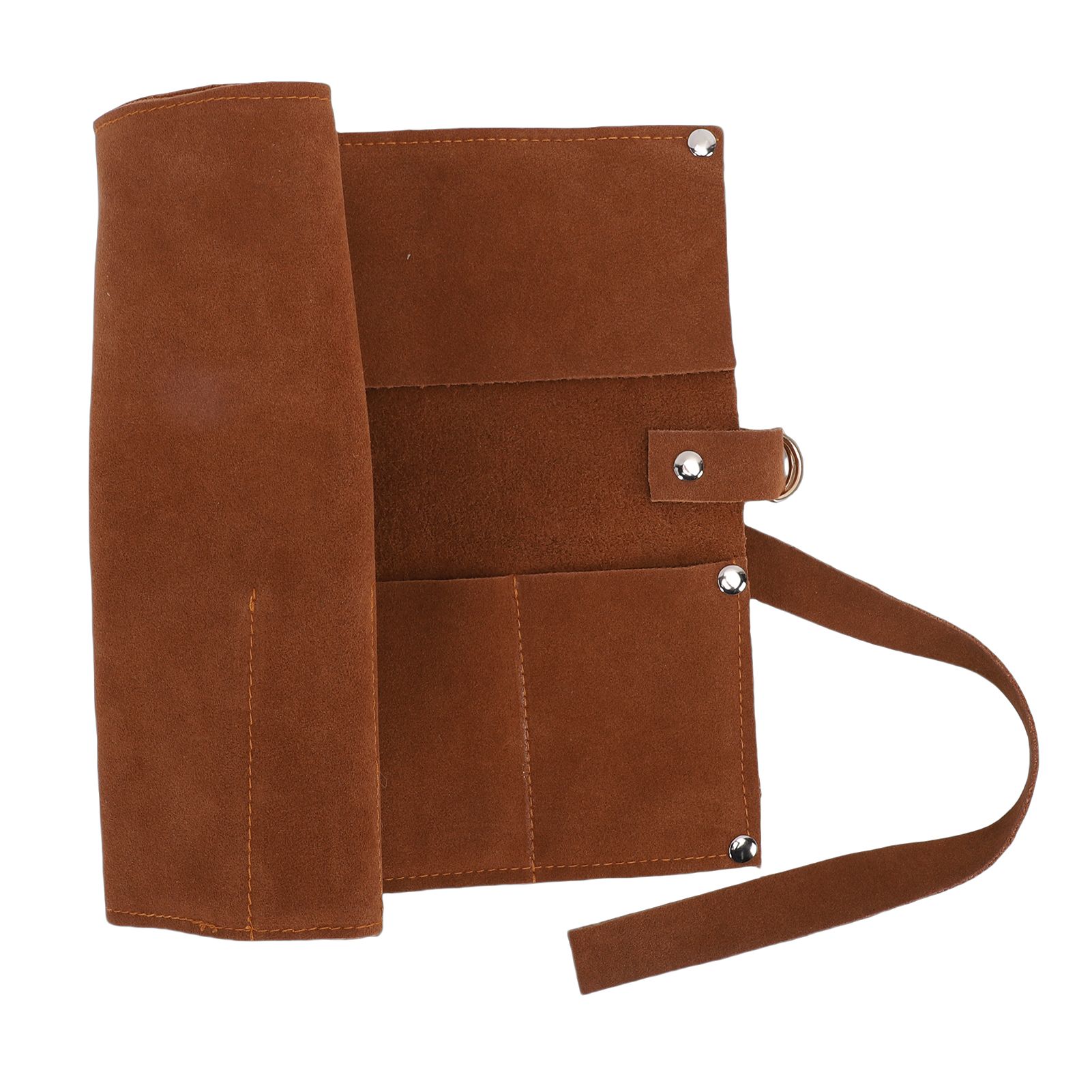 Bonsai Tool Roll Bag Multifunctional Tool Bag Pouch Lightweight Cowhide for view 11