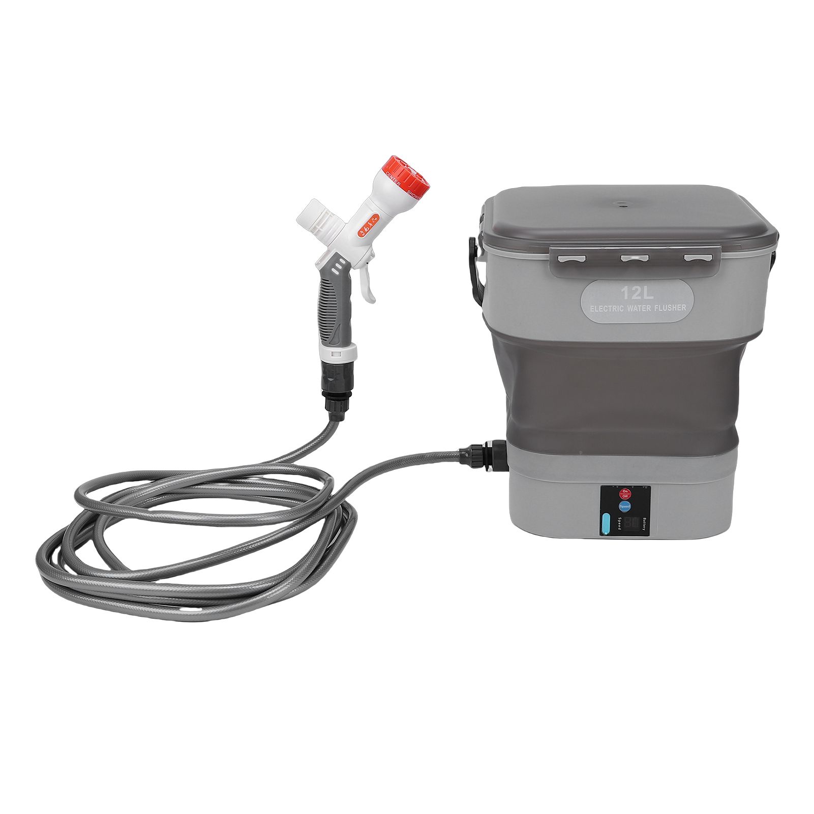 Battery Powered Sprayer Rechargeable Portable Electric Water Pressure Car view 3