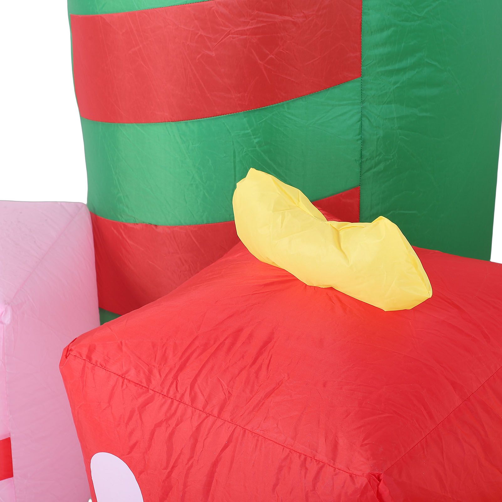 9.8ft Xmas Inflatables Outdoor Decorations Gift Boxes and Bear Blow Up Yard view 5