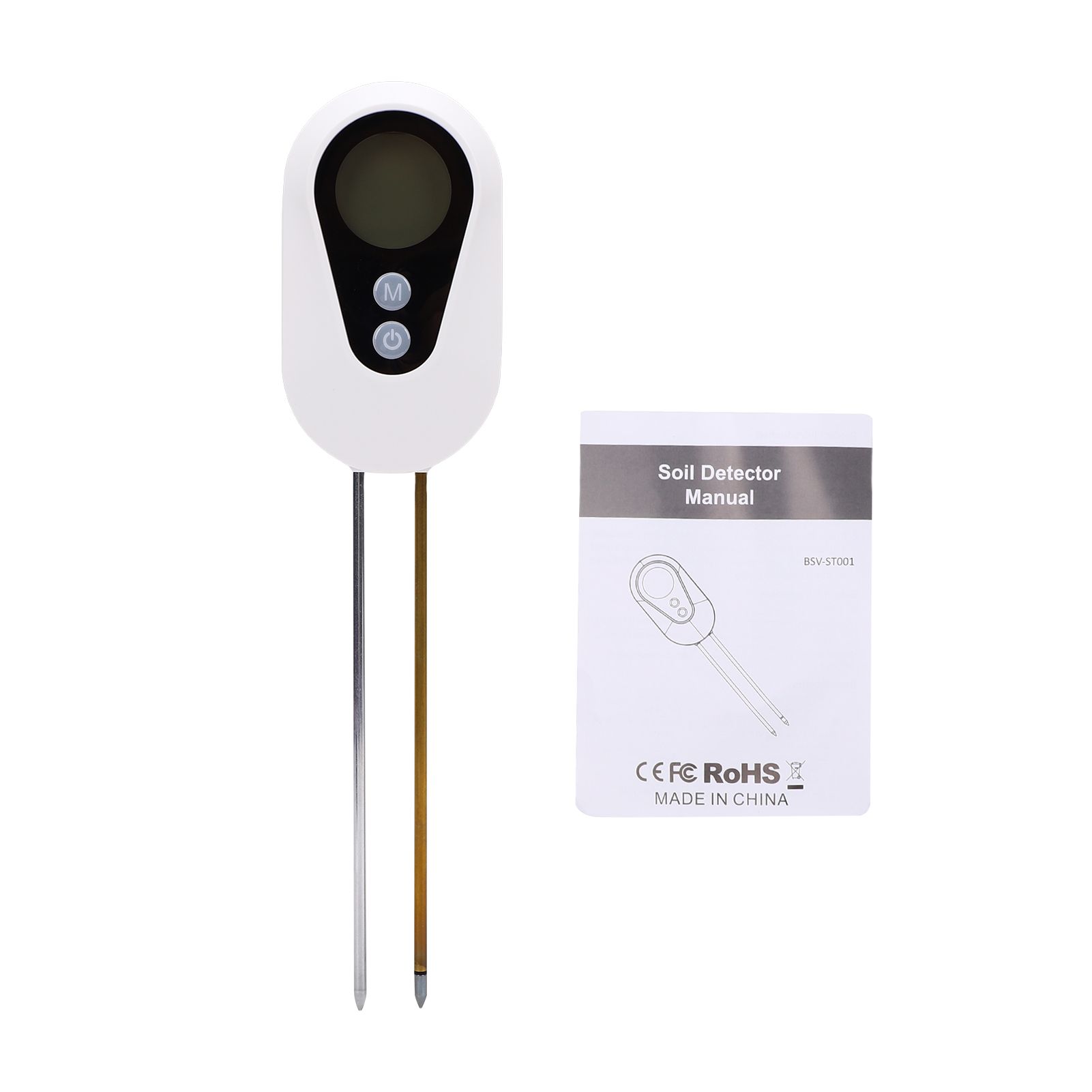 4-in-1 Digital Soil Tester Orchard Gardening Tool Soil Humidity PH Temperature view 3