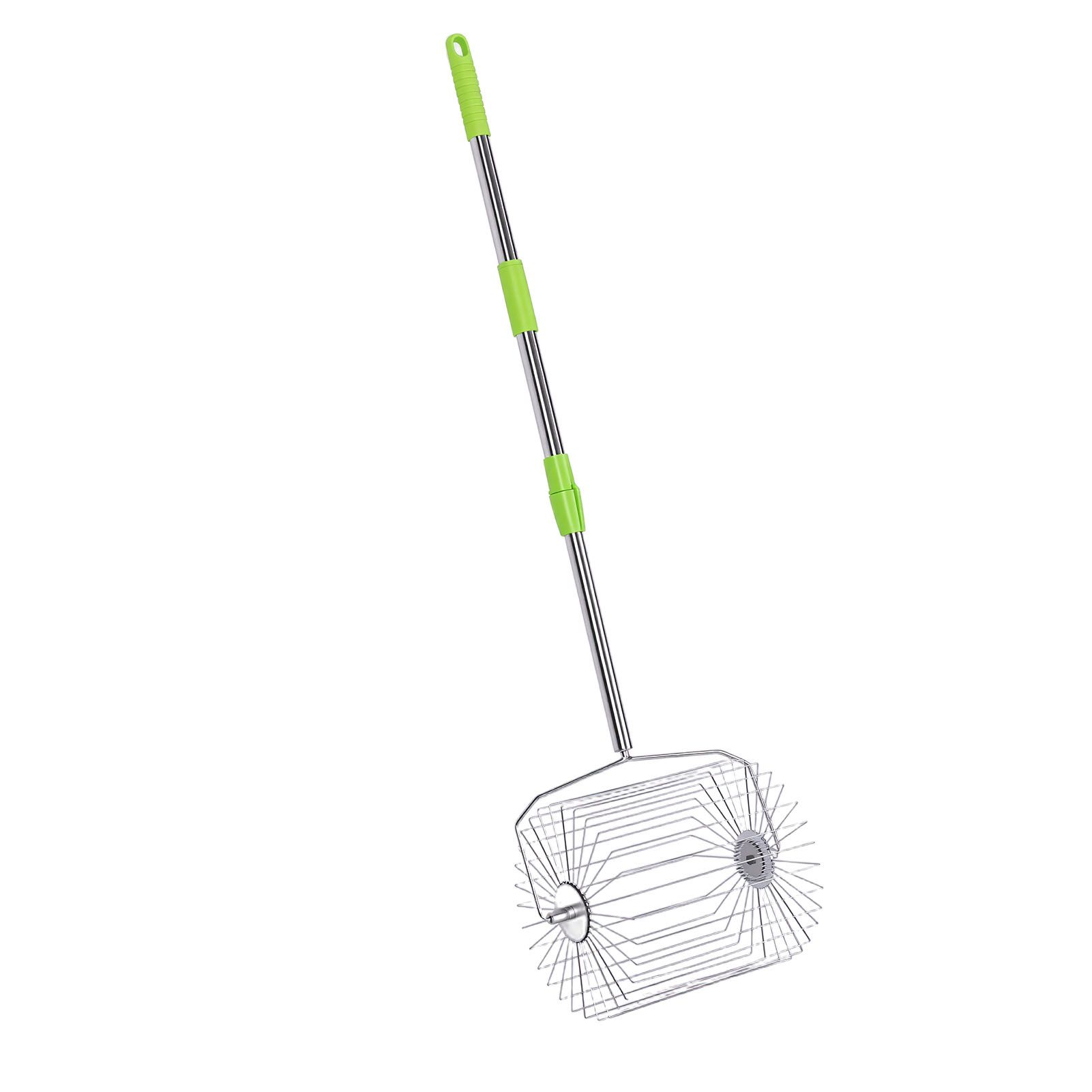 Tennis Ball Collector Roller Quick Rolling Picker Stainless Steel view 10
