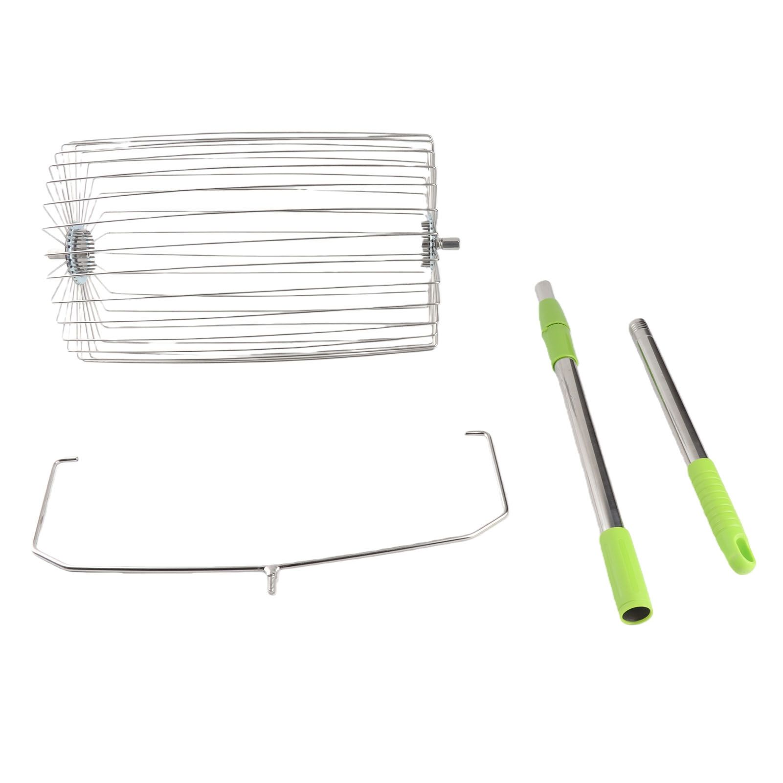 Tennis Ball Collector Roller Quick Rolling Picker Stainless Steel view 3
