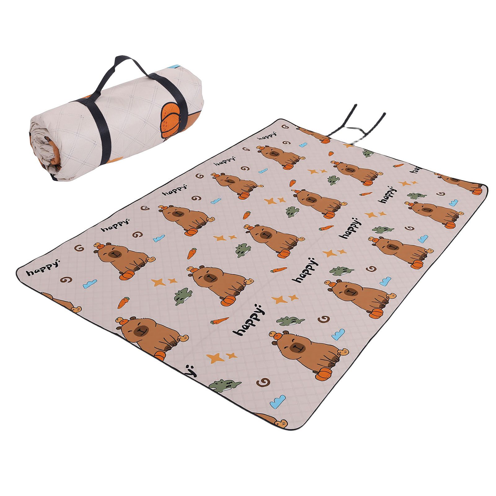Picnic Blanket Water Proof Damp Proof Thickened Portable Foldable Picnic Mat view 12