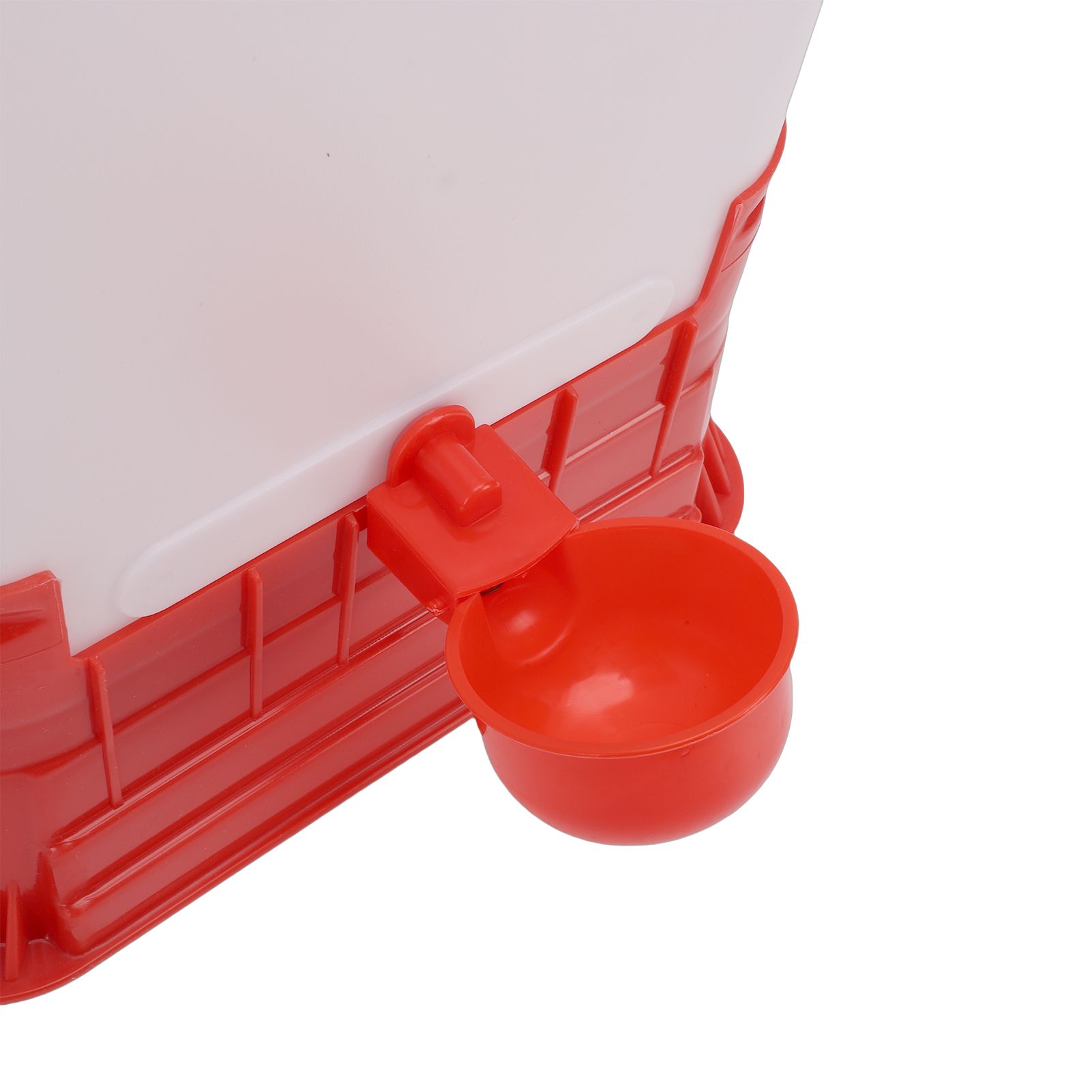 Chicken Waterer 10L Large Capacity Easy to Clean Manual Chick Drinker Waterer view 2