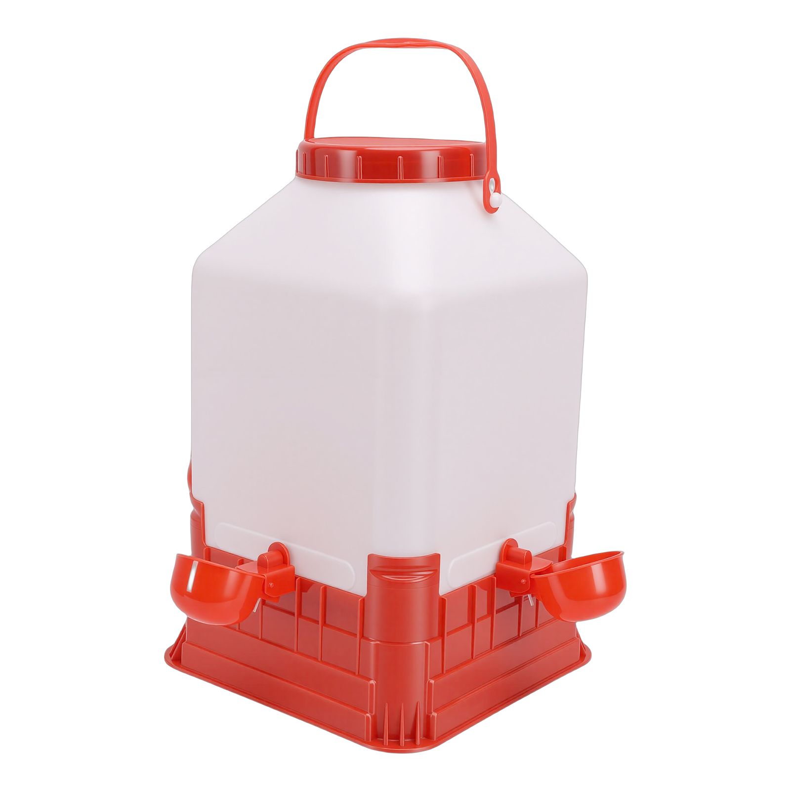 Chicken Waterer 10L Large Capacity Easy to Clean Manual Chick Drinker Waterer view 4