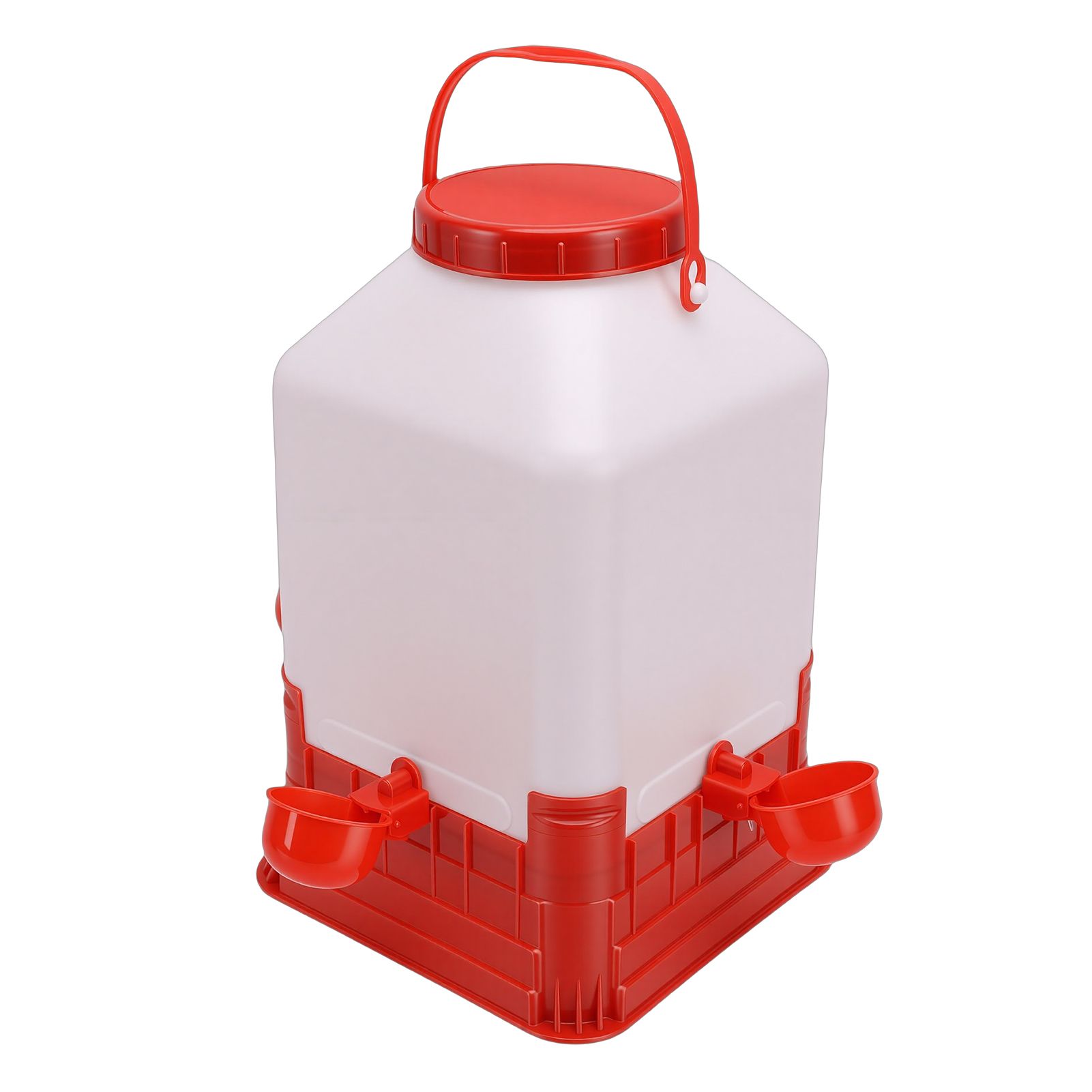 Chicken Waterer 10L Large Capacity Easy to Clean Manual Chick Drinker Waterer view 6