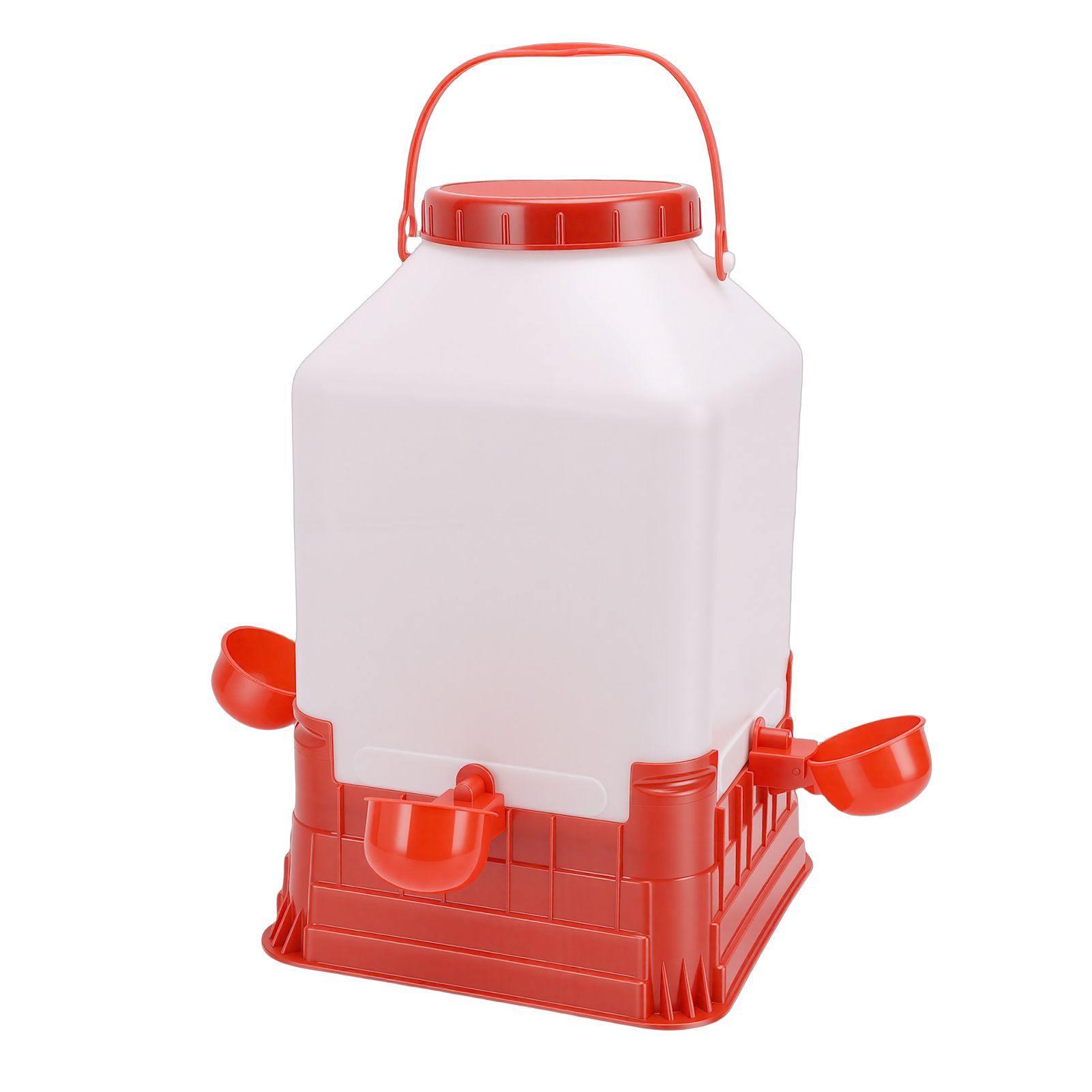 Chicken Waterer 10L Large Capacity Easy to Clean Manual Chick Drinker Waterer view 8