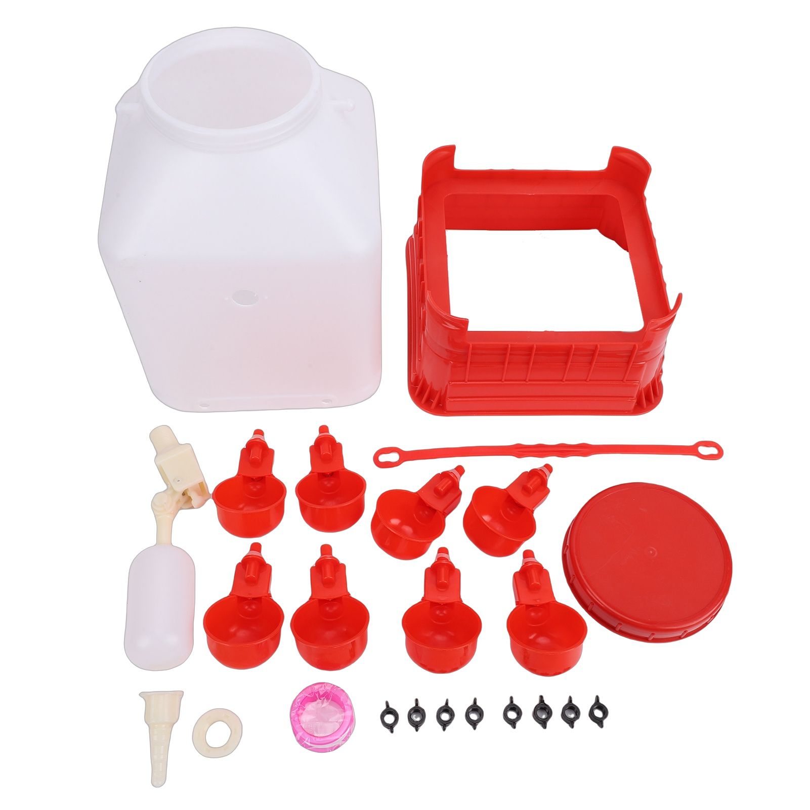 Automatic Poultry Waterer Multifunctional Large Capacity 8 Bowls Poultry view 3