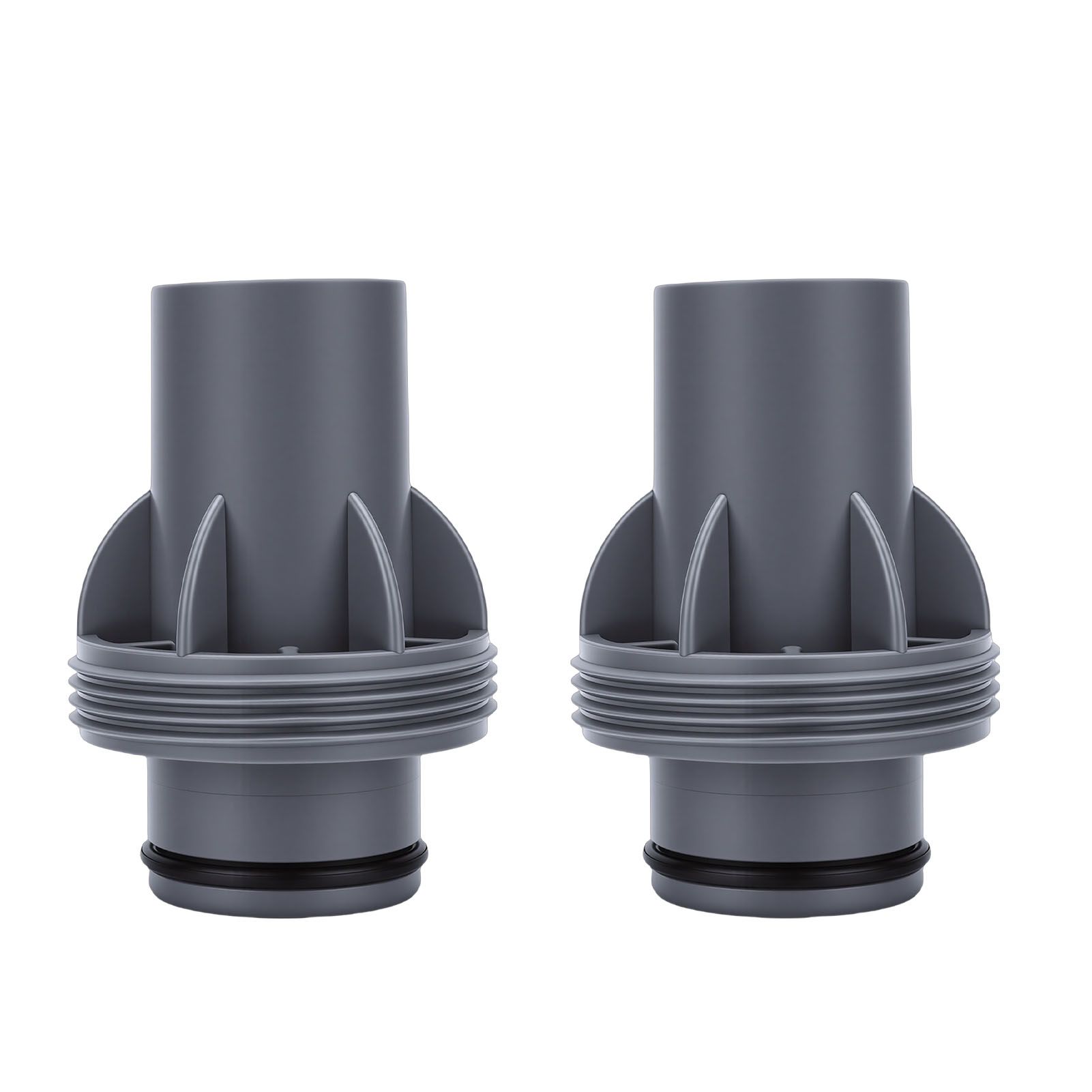2PCS Pool Hose Adapter Fit for P6916 Good Sealing Plastic 1.5 Inch Pool Filter — image 1