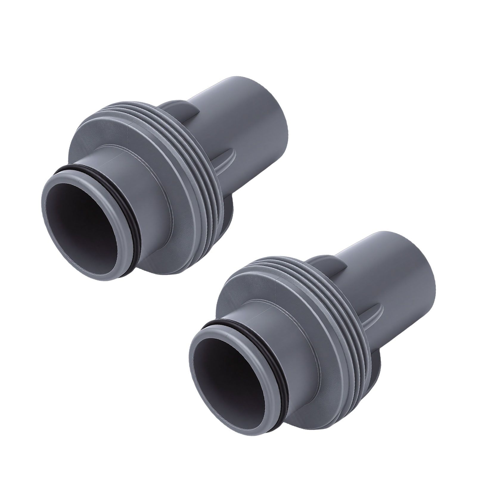 2PCS Pool Hose Adapter Fit for P6916 Good Sealing Plastic 1.5 Inch Pool Filter view 4