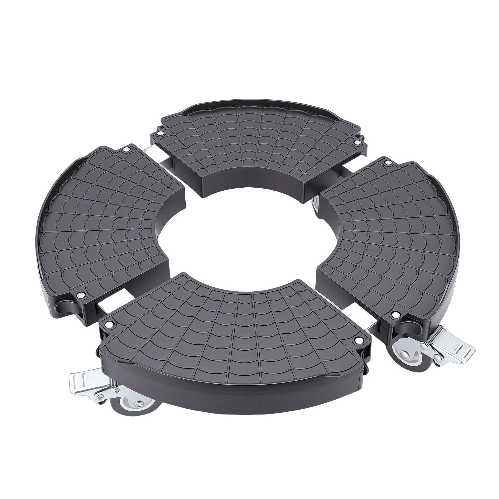 Rolling Plant Stand with Lockable Wheels 15.75 to 22.83in Adjustable 440lbs view 6