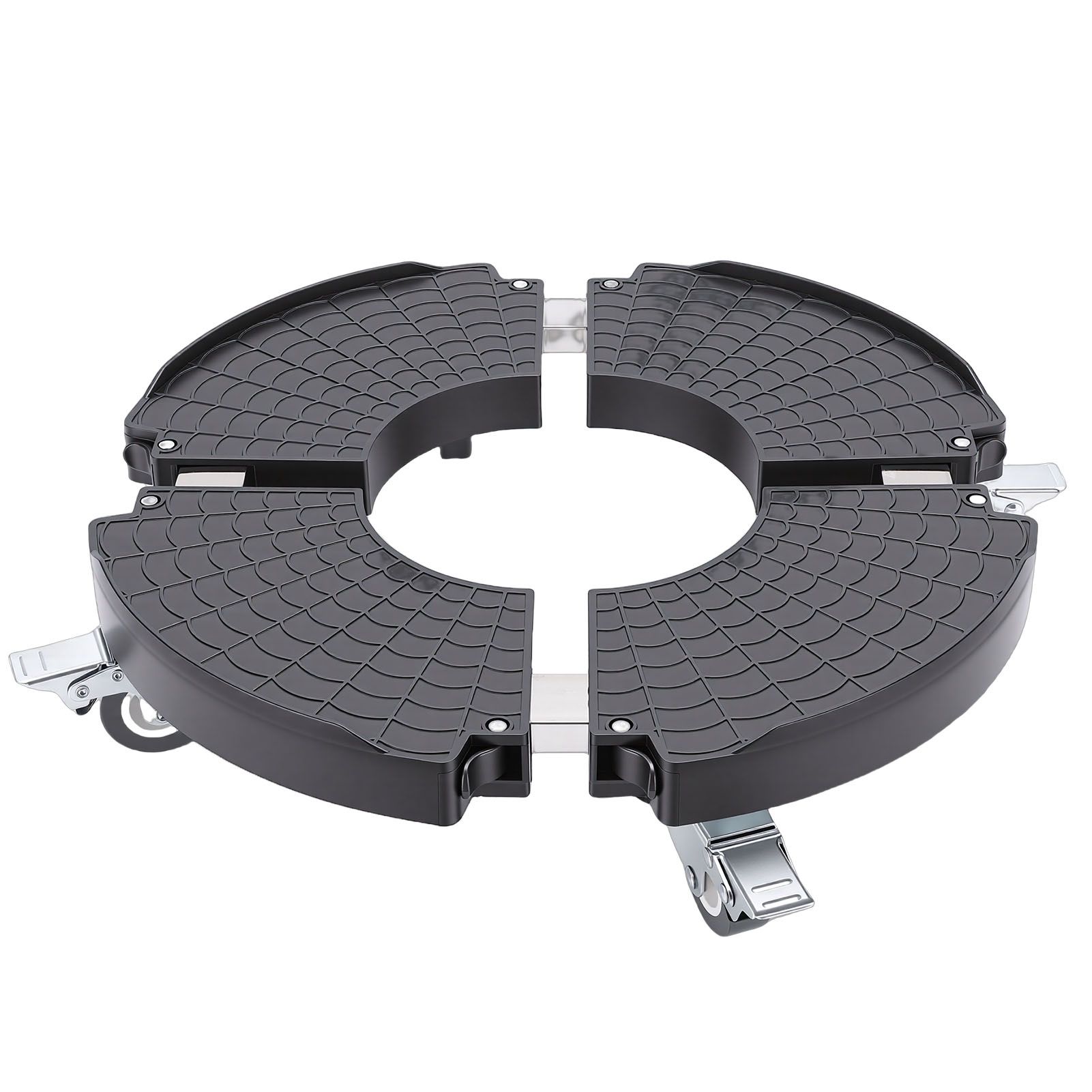 Rolling Plant Stand with Lockable Wheels 15.75 to 22.83in Adjustable 440lbs view 10