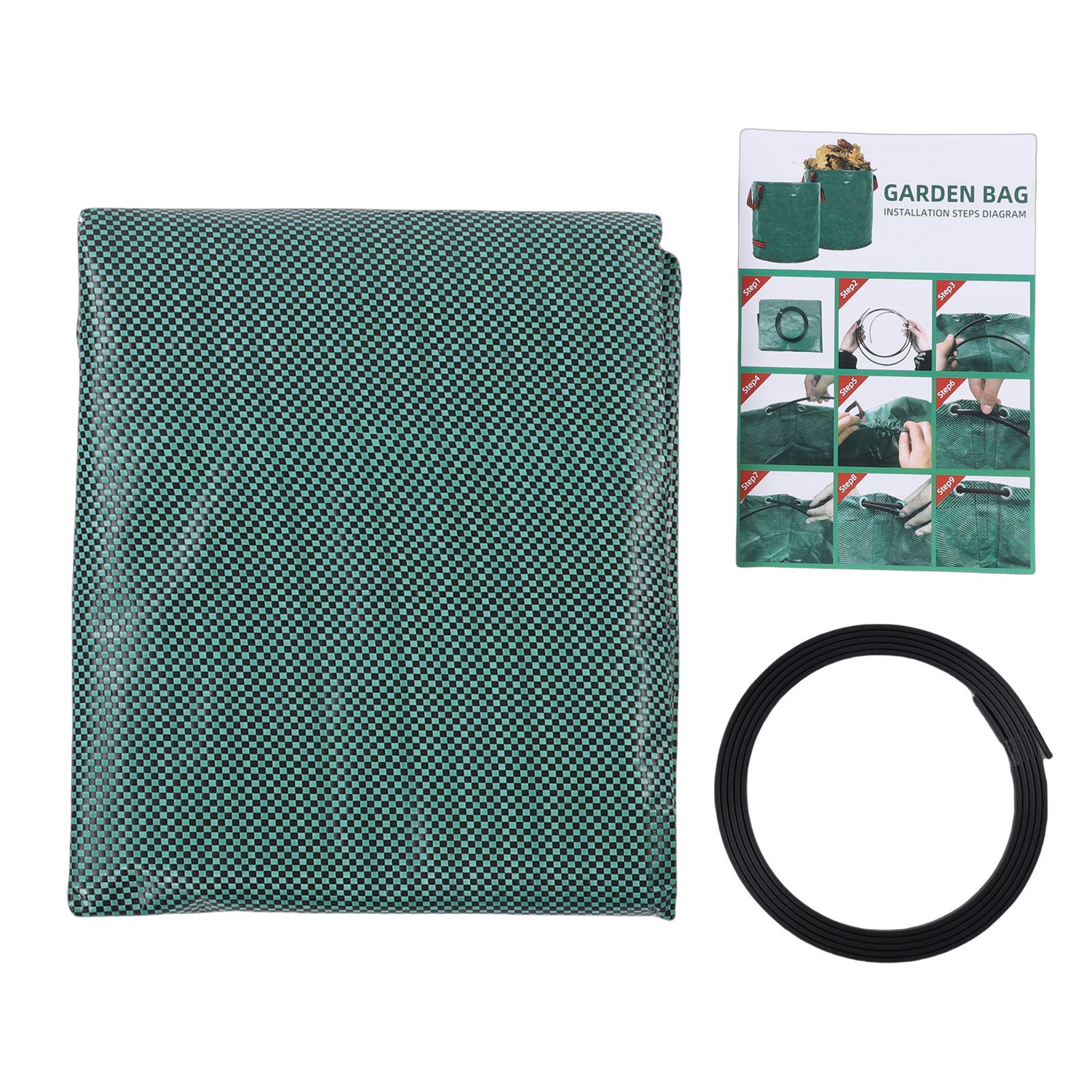 Lawn Garden Leaf Bag PP 272L Water Proof Standable Reusable Yard Waste Bag view 3