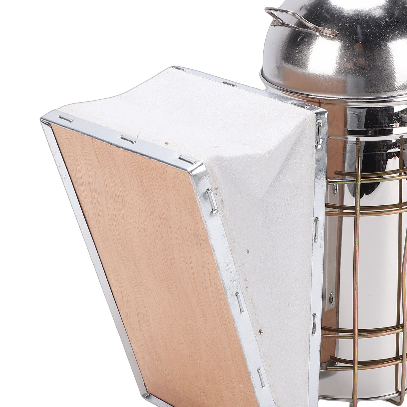 Bee Hive Smoker Stainless Steel Bee Smoker Beekeeping Equipment with Hanging view 7