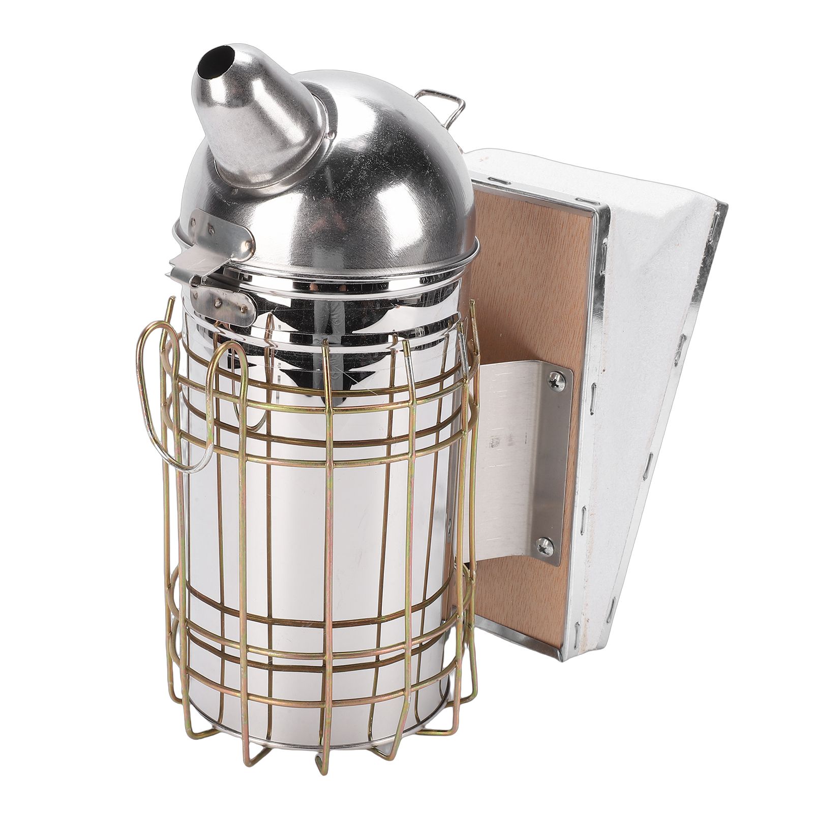 Bee Hive Smoker Stainless Steel Bee Smoker Beekeeping Equipment with Hanging view 12