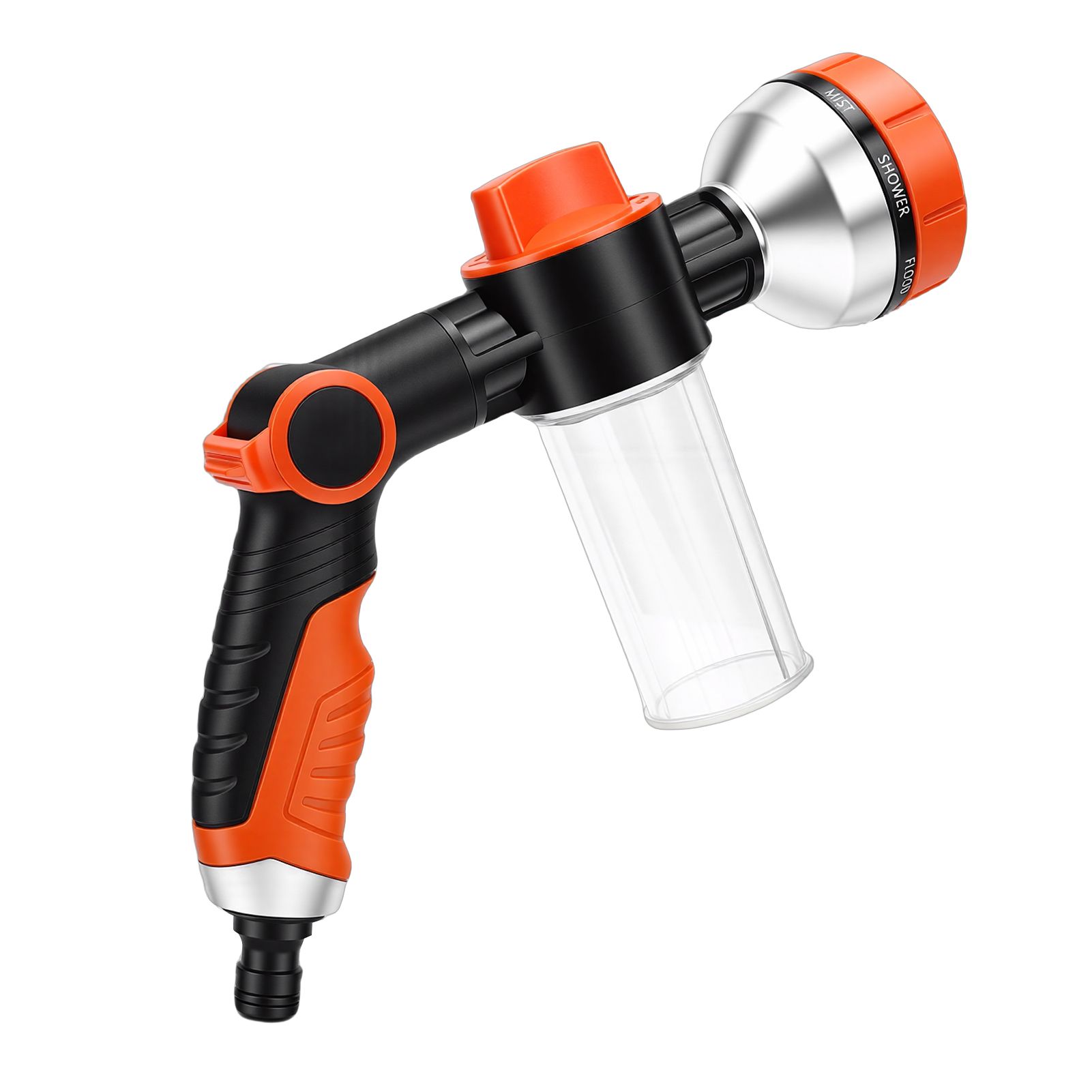 Dog Washing Hose Attachment with Soap Dispenser Bottle 8 in 1 Garden Hose view 4