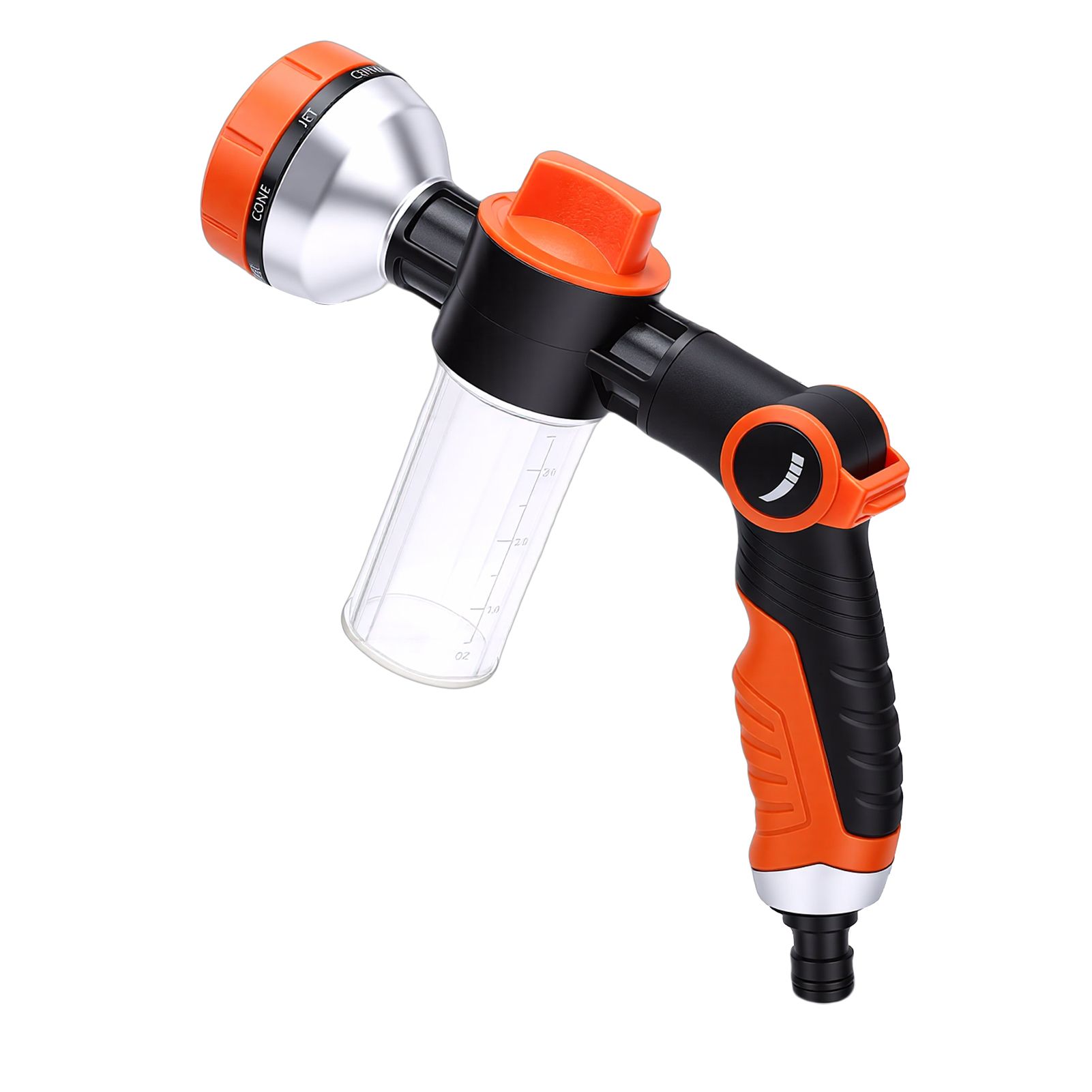 Dog Washing Hose Attachment with Soap Dispenser Bottle 8 in 1 Garden Hose view 6