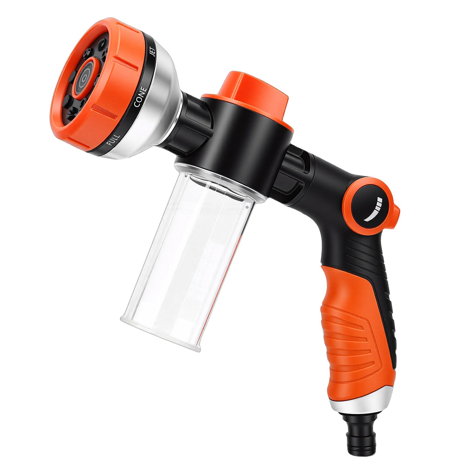 Dog Washing Hose Attachment with Soap Dispenser Bottle 8 in 1 Garden Hose view 10