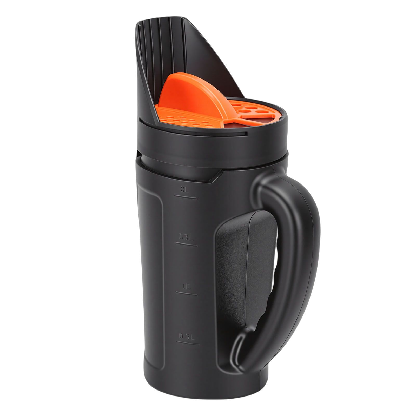 Hand Shaker Spreader Multiple Opening Sizes Lightweight Handheld Salt Spreader view 4