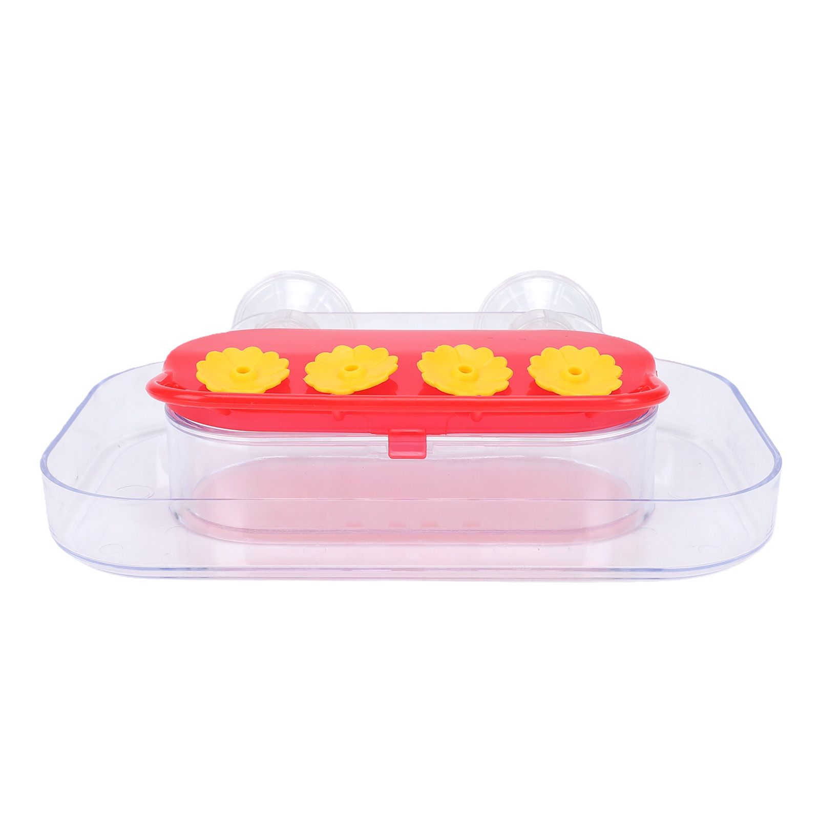 Suction Cup Bird Water Feeder Bird Water Drinker Refillable Window Feeder for