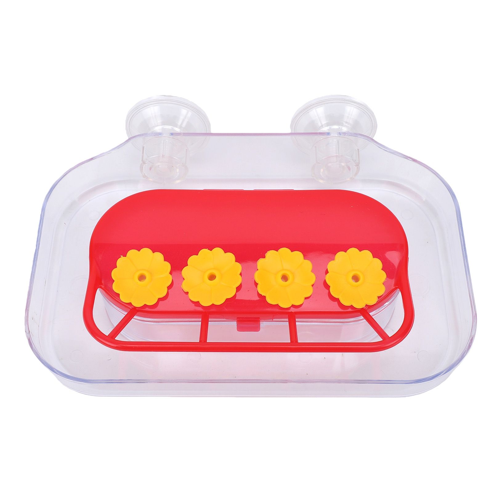 Suction Cup Bird Water Feeder Bird Water Drinker Refillable Window Feeder for view 3