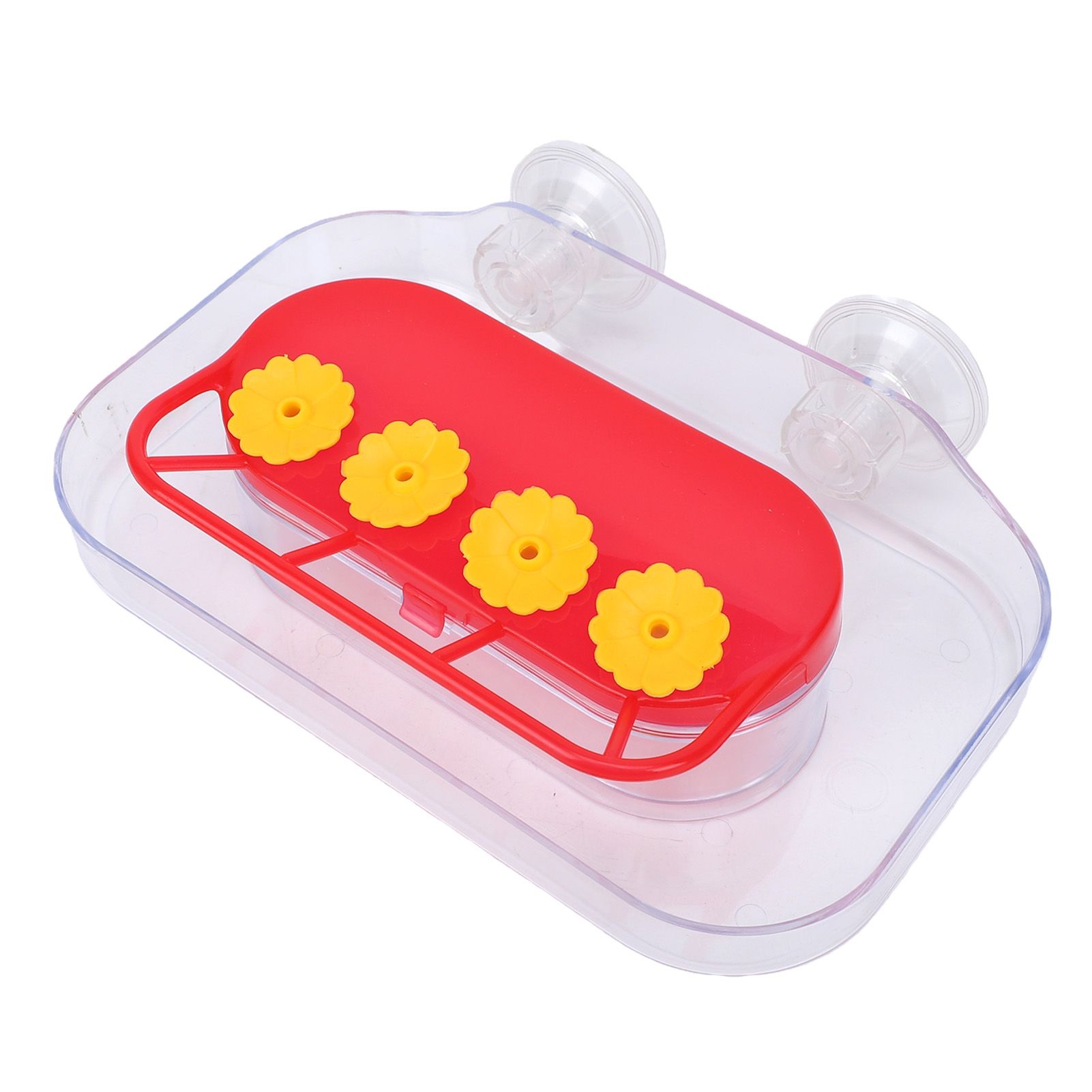 Suction Cup Bird Water Feeder Bird Water Drinker Refillable Window Feeder for view 4