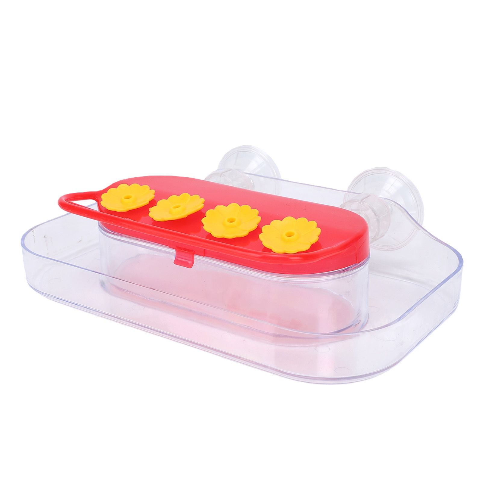 Suction Cup Bird Water Feeder Bird Water Drinker Refillable Window Feeder for view 5