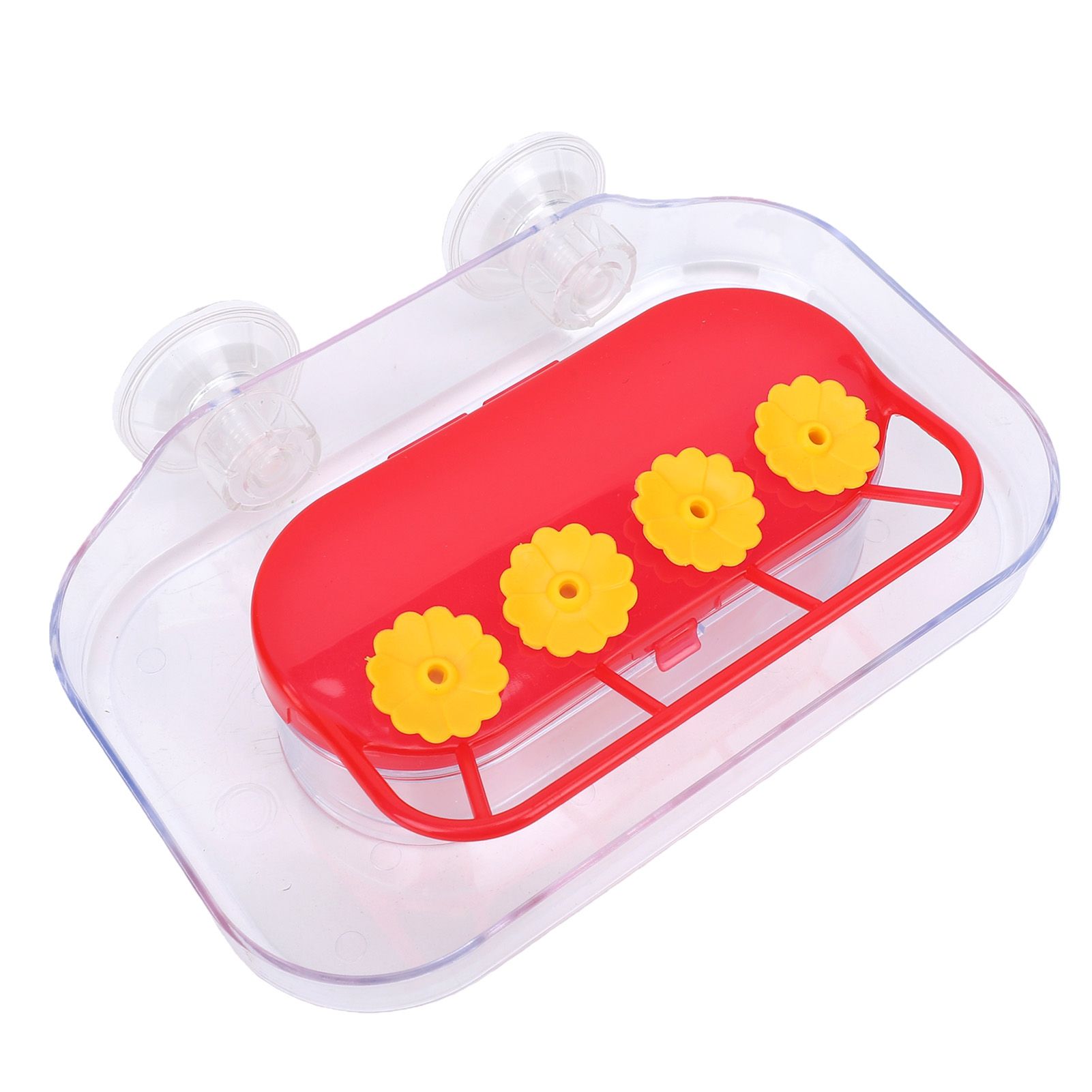 Suction Cup Bird Water Feeder Bird Water Drinker Refillable Window Feeder for view 6