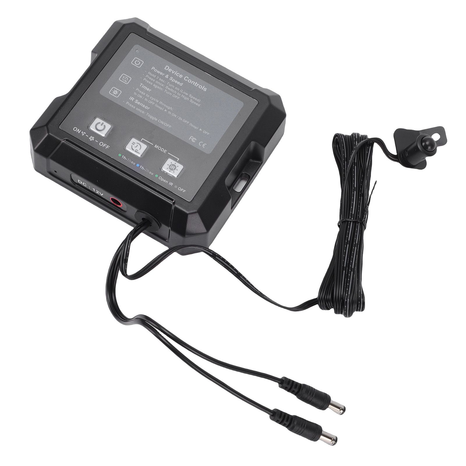Solar Exhaust Fan 2 Speeds Adjustable 3 Start Up Modes Waterproofing Solar view 6