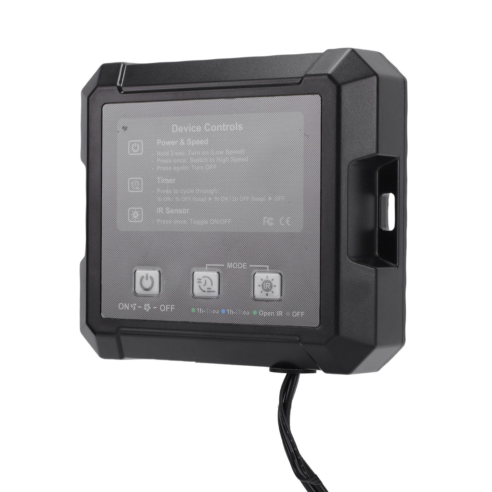 Solar Exhaust Fan 2 Speeds Adjustable 3 Start Up Modes Waterproofing Solar view 7