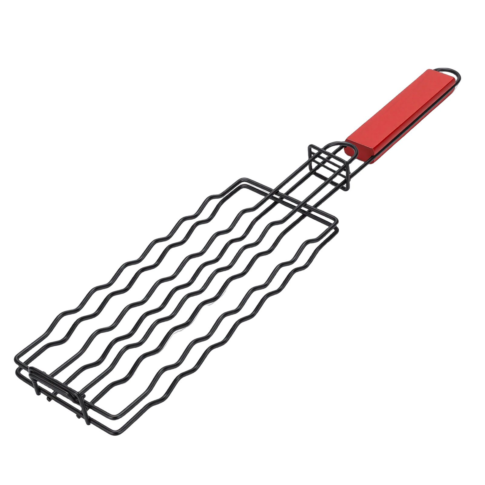 Hot Dog Holder for Grilling Iron Multifunctional BBQ Sausage Grill Rack with