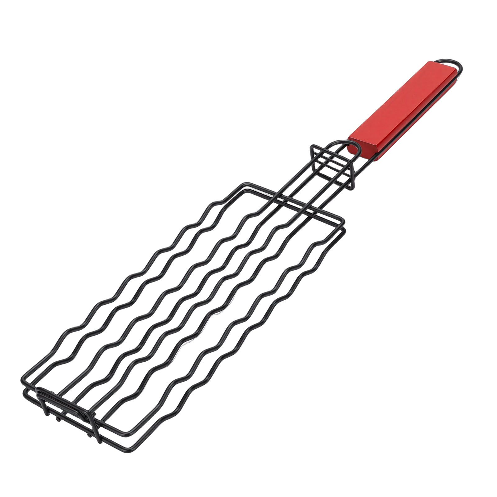 Hot Dog Holder for Grilling Iron Multifunctional BBQ Sausage Grill Rack with view 2