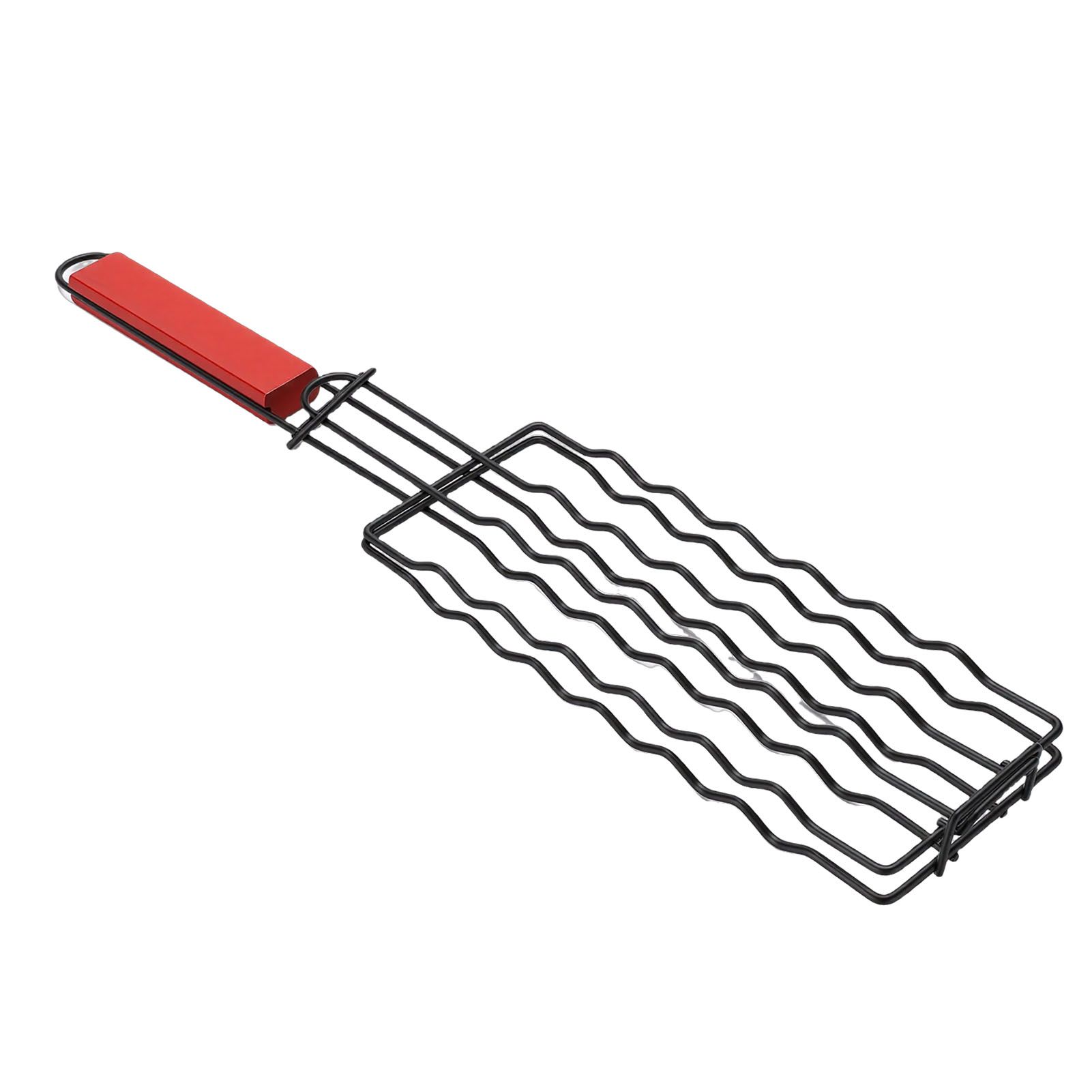 Hot Dog Holder for Grilling Iron Multifunctional BBQ Sausage Grill Rack with view 4