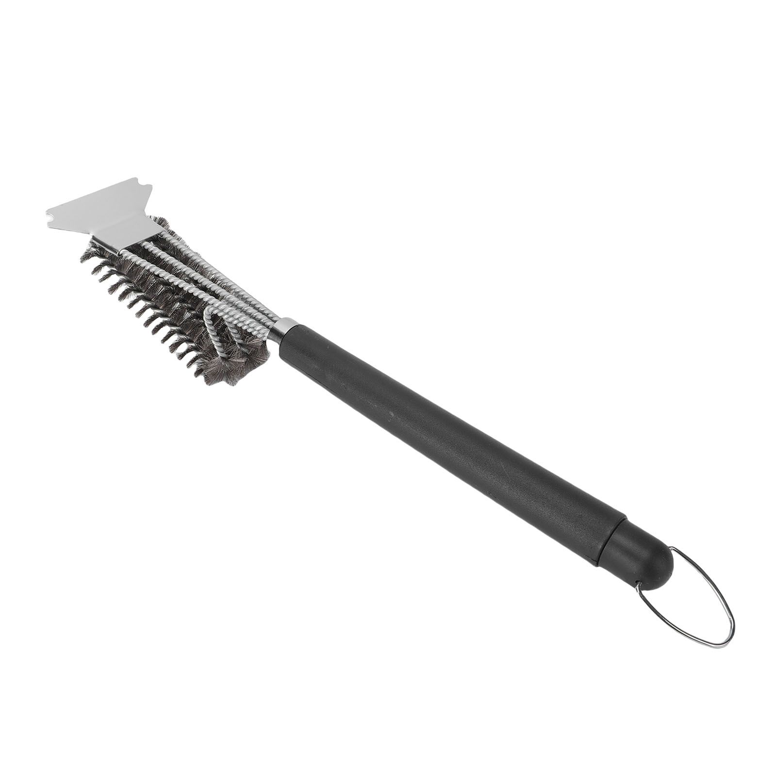 Grill Brush and Scraper Stainless Steel BBQ Grill Cleaner Brush for Outdoor view 4