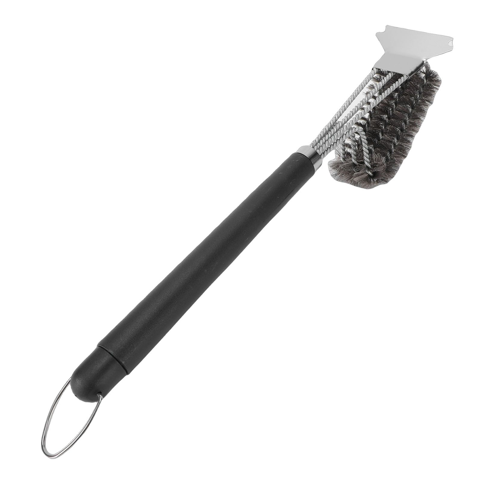 Grill Brush and Scraper Stainless Steel BBQ Grill Cleaner Brush for Outdoor view 7