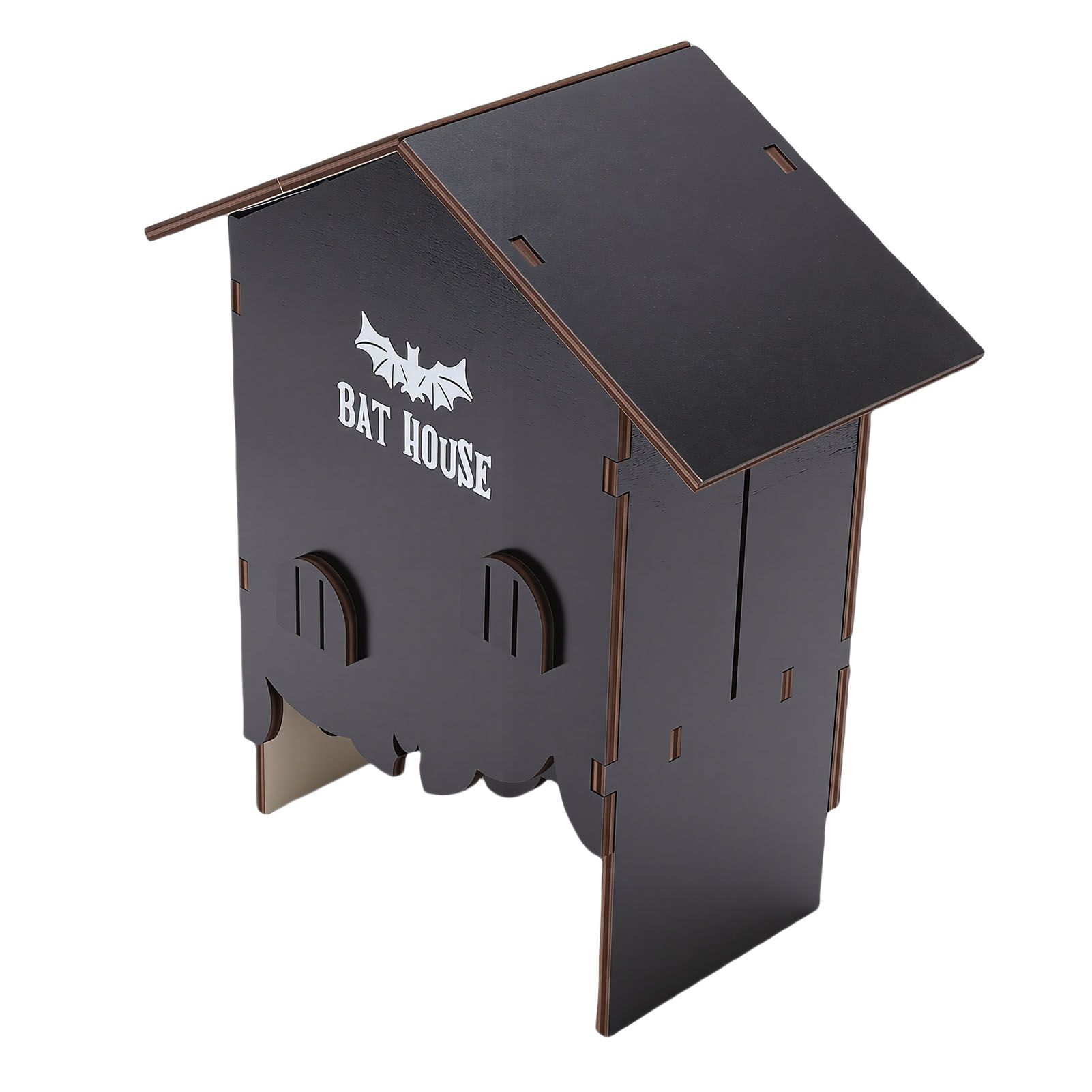 Bat House Easy Assembly Weather Proof Wooden Bat Box for Outdoor Garden Yard view 6