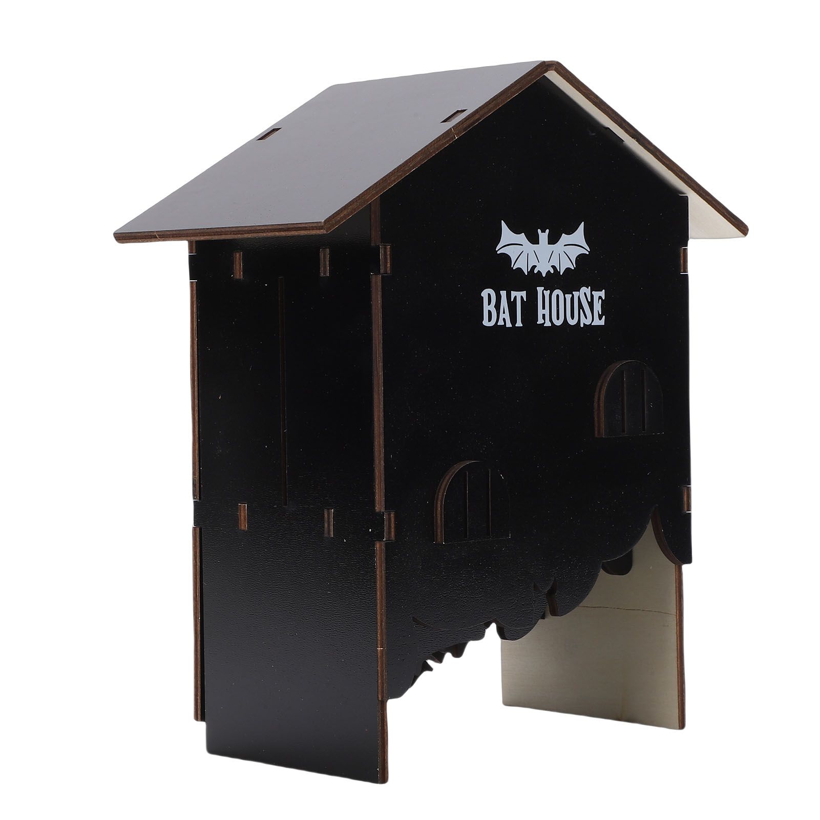Bat House Easy Assembly Weather Proof Wooden Bat Box for Outdoor Garden Yard view 10