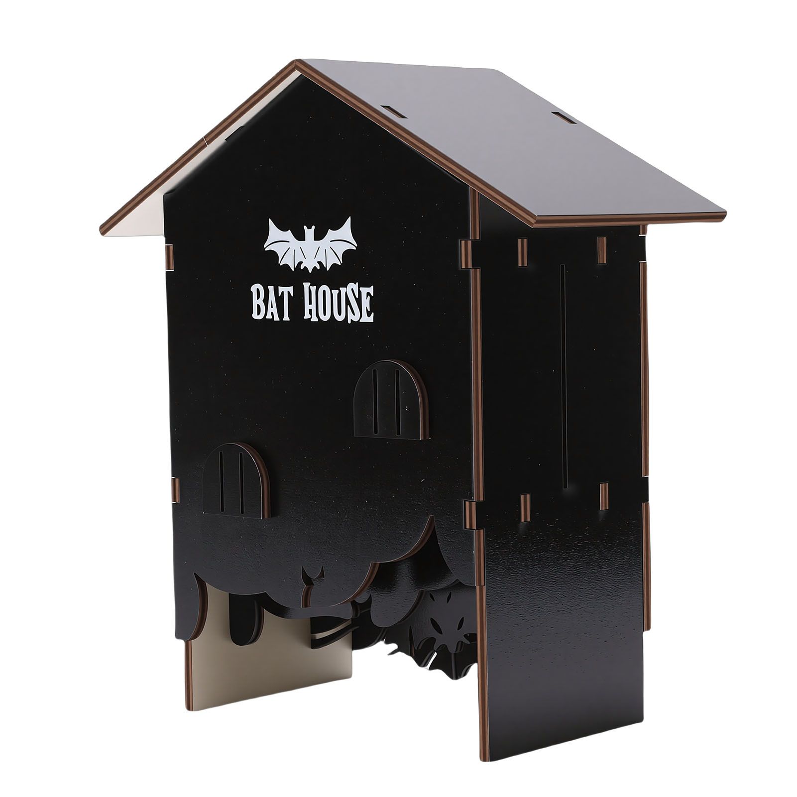 Bat House Easy Assembly Weather Proof Wooden Bat Box for Outdoor Garden Yard view 11