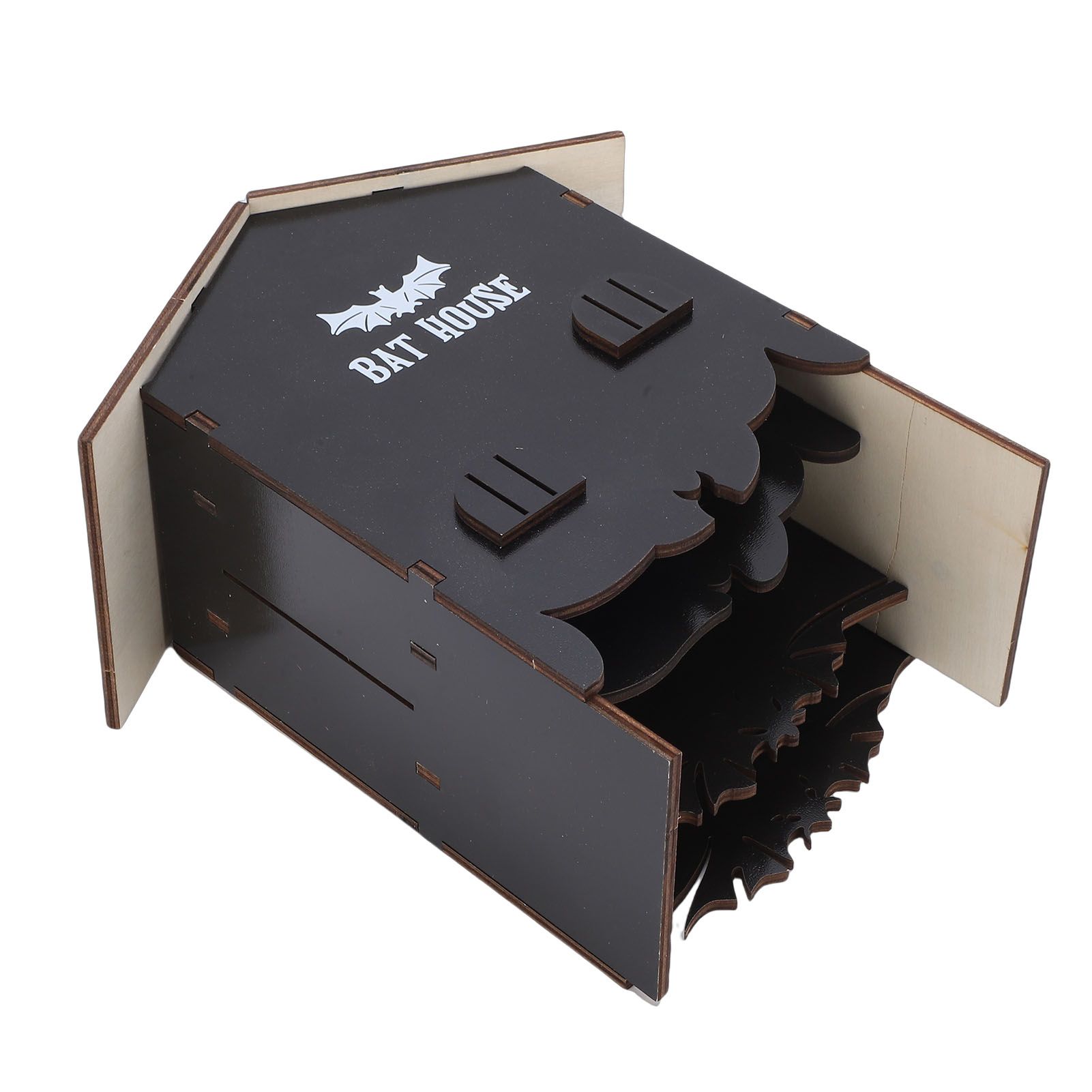 Bat House Easy Assembly Weather Proof Wooden Bat Box for Outdoor Garden Yard view 12