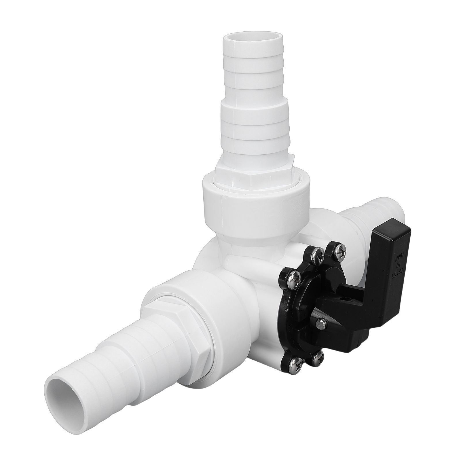 3 Way Swimming Pool Diverter Valve Hose Adapter Fit for Zodiac PVC G1 1/2 view 2