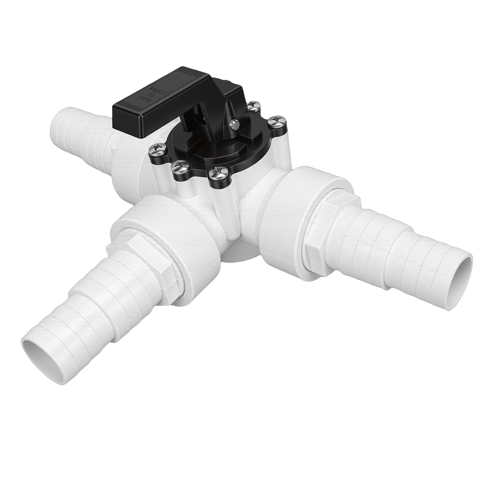 3 Way Swimming Pool Diverter Valve Hose Adapter Fit for Zodiac PVC G1 1/2 view 6