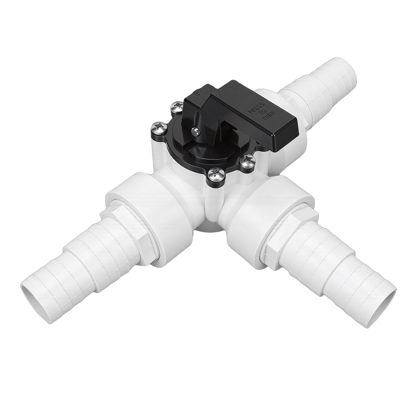3 Way Swimming Pool Diverter Valve Hose Adapter Fit for Zodiac PVC G1 1/2 view 8