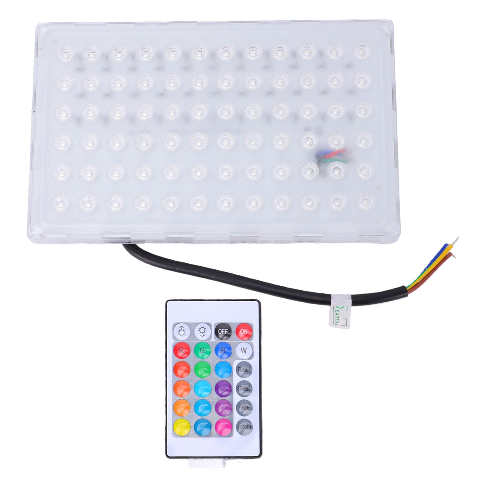 Outdoor LED Flood Light 50W Color Changing RGB Flood Light Waterproofing view 2