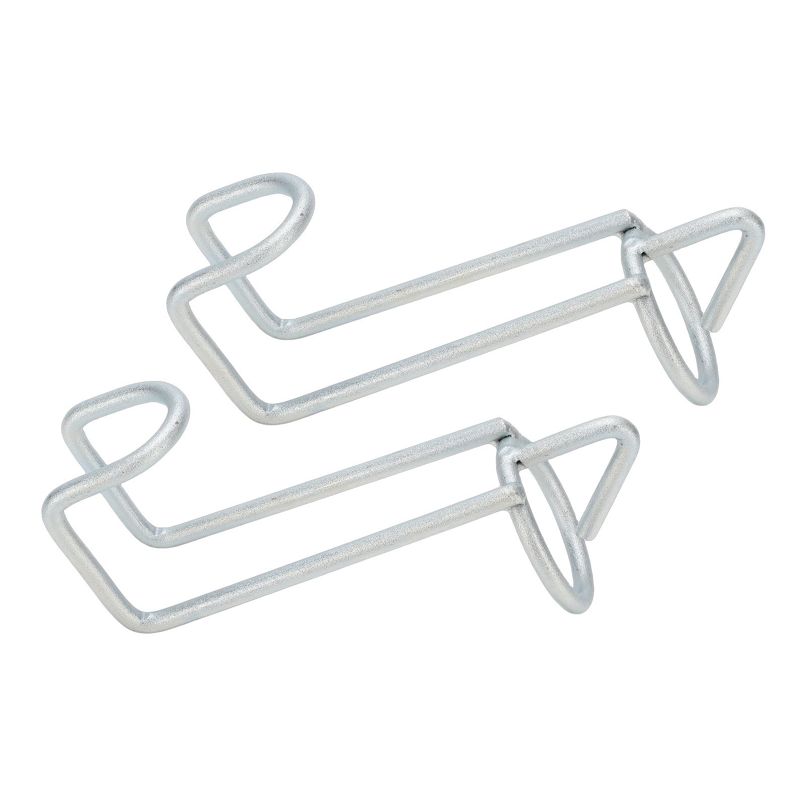 2Pcs Horse Feed Bucket Hooks Tack Metal Equestrian Water Holder Hanger view 10
